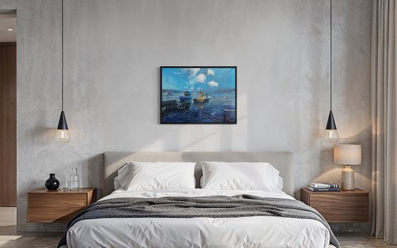 Harbor in Morning Light