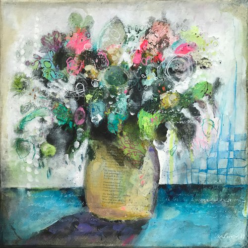 ‘Rapunzel abstract Bouquet’ by Luci Power