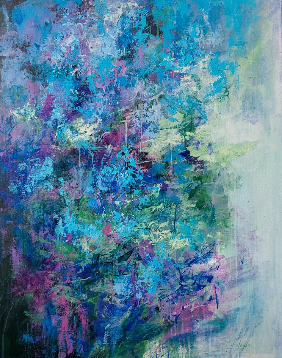 Blue Garden by Katia Solodka