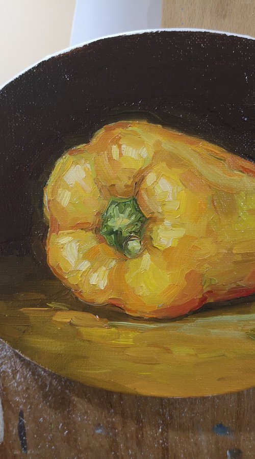 Yellow pepper by Alexander Koltakov