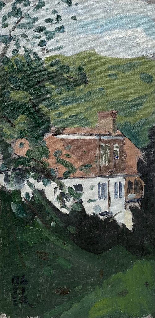 Rooftops Through the Trees by Elliot Roworth