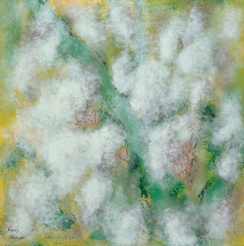 WALKING OVER THE CLOUDS.A POSITIVE MINDSET. FREE SHIPPING. by Thierry Vobmann. Abstract .