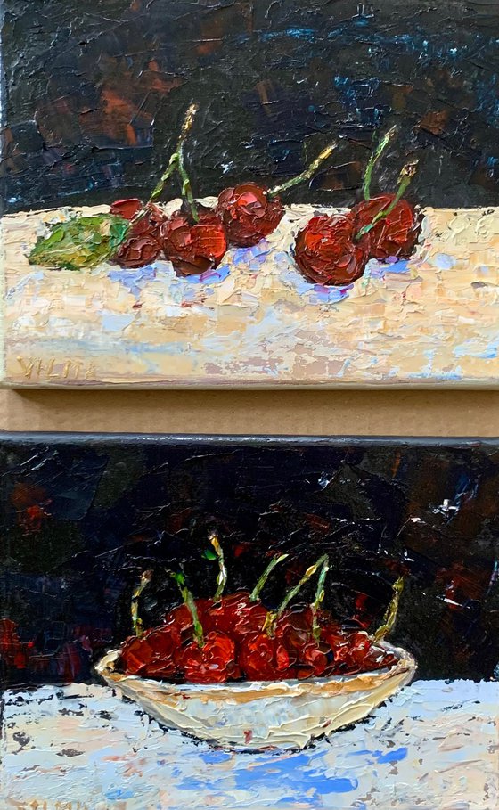 Still Life with Cherries