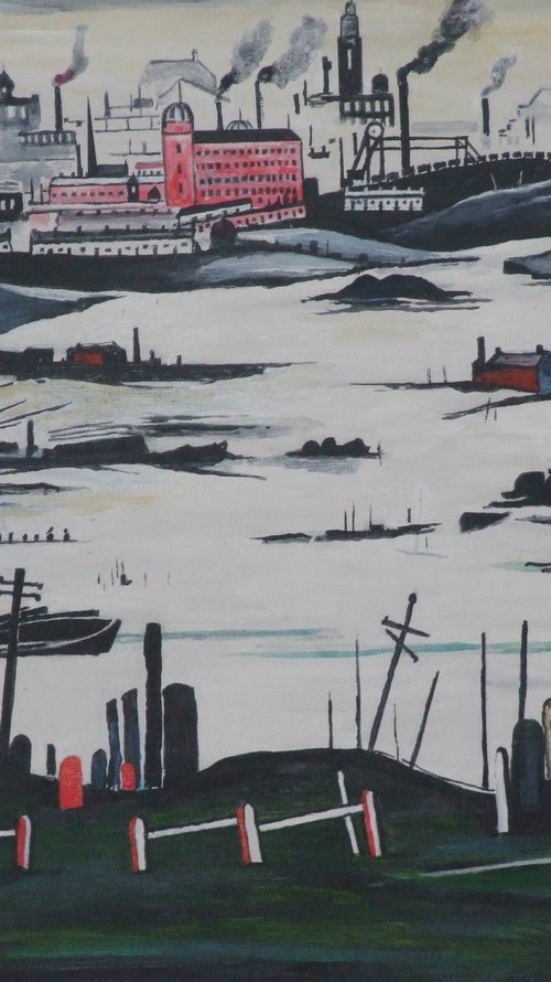 The Lake after Lowry by Philip Baker