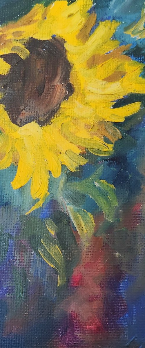 "Sunshine" - Flowers - Sunflower by Katrina Case