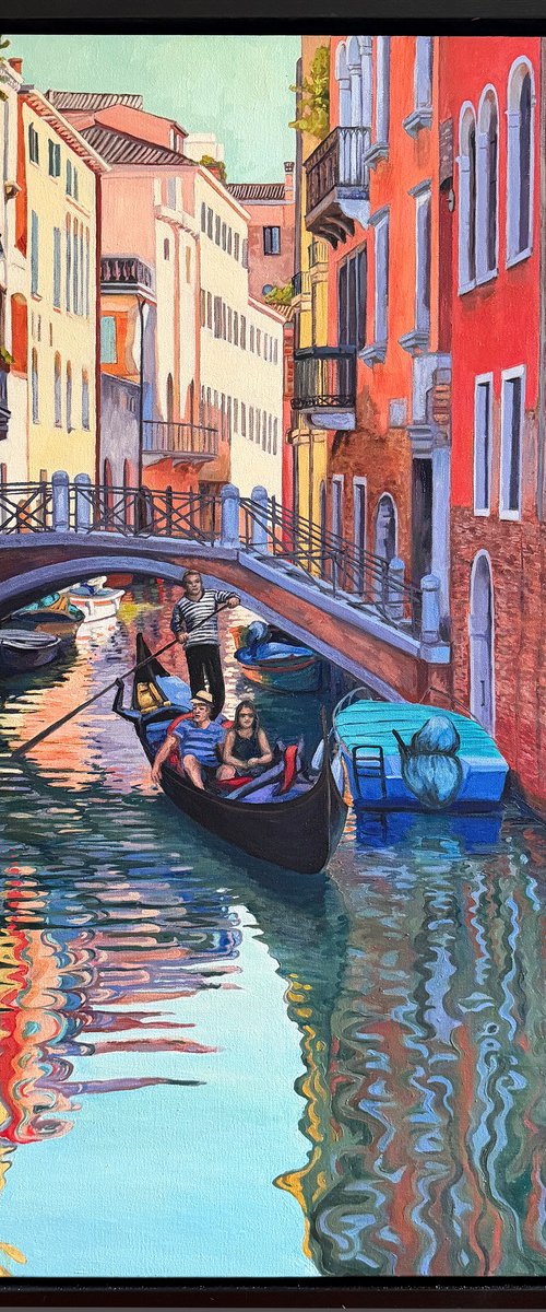 Venice Canal by Sandra Bryant