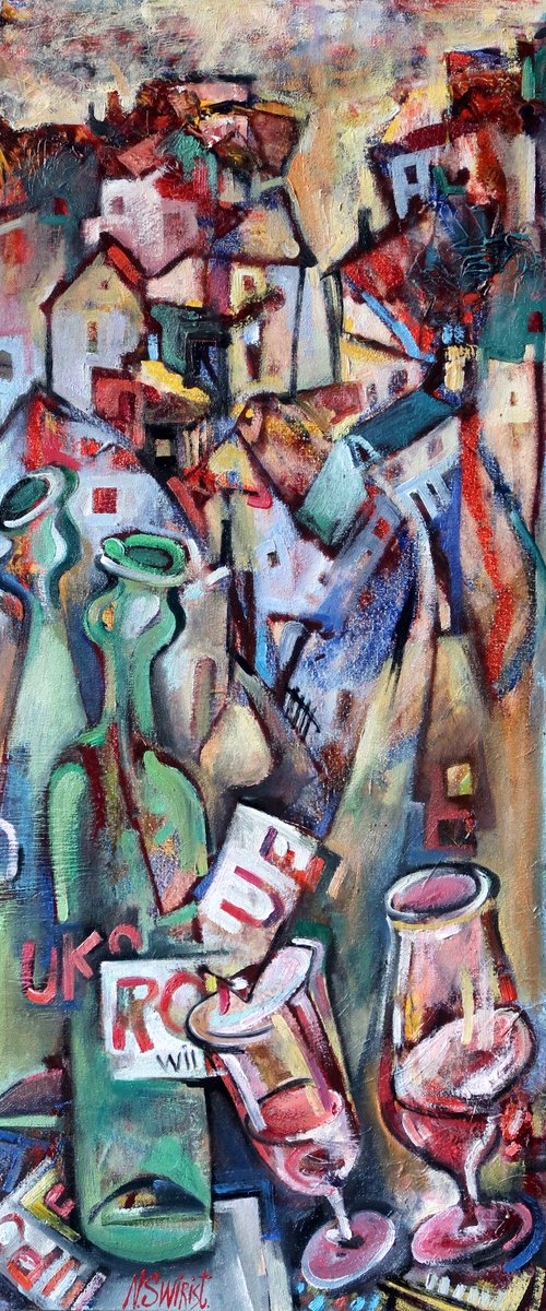 Urban Still Life by Nikifor Swiristuhin