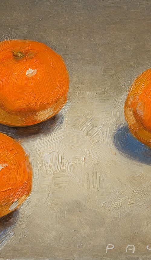 3 tangerines by Olivier Payeur