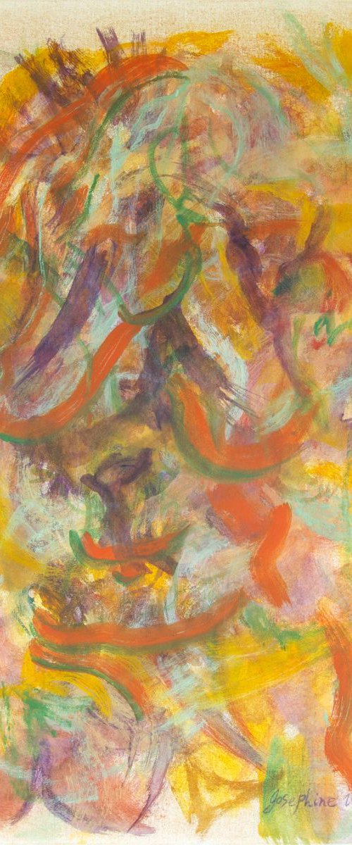 Voluptuosa Orange & Mint by Josephine Window