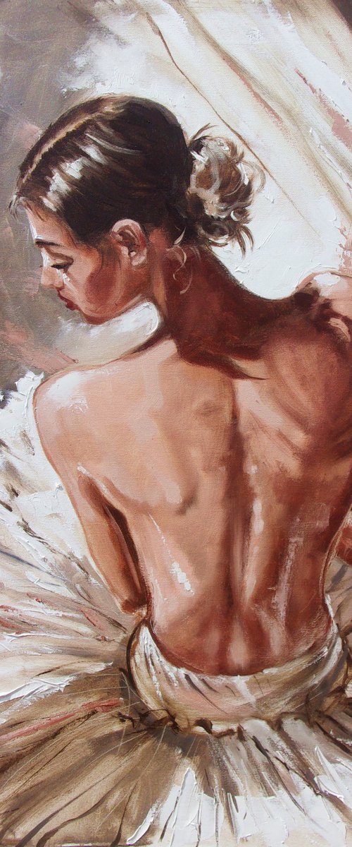 " JUST BALLET YOUNG GIRL DANCER " by Monika Luniak