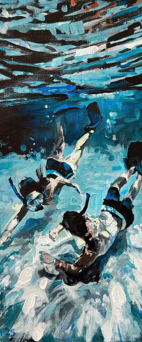 Diving the ocean by Marco Ortolan