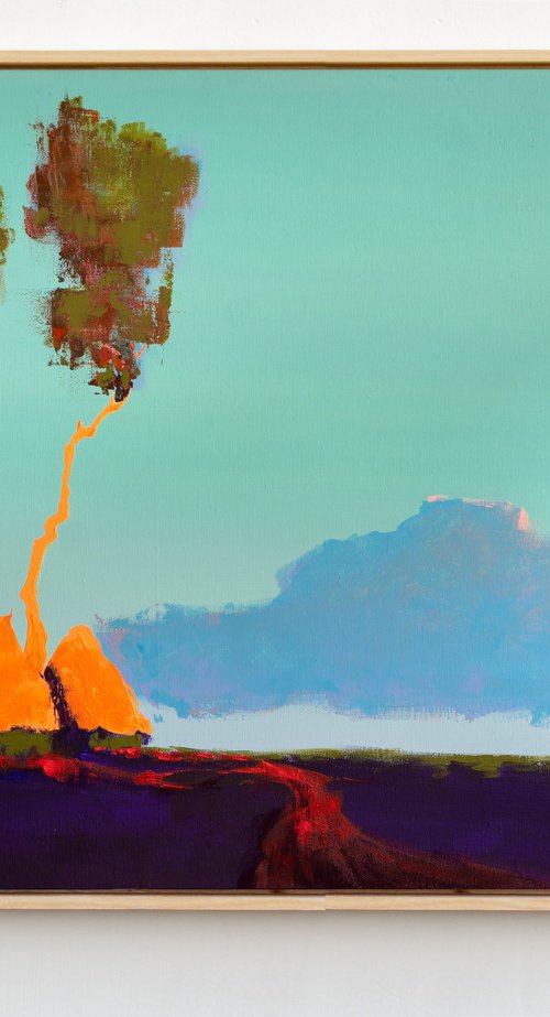 Hut in the Field by Bohdan Katolyk