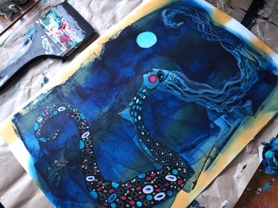 Dreams of the Deep Sea - mermaid