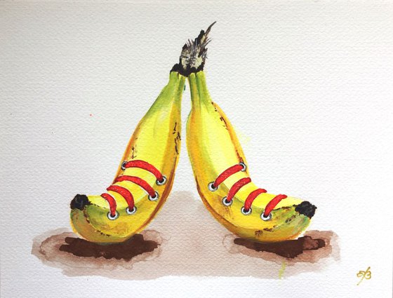 Banana sneakers