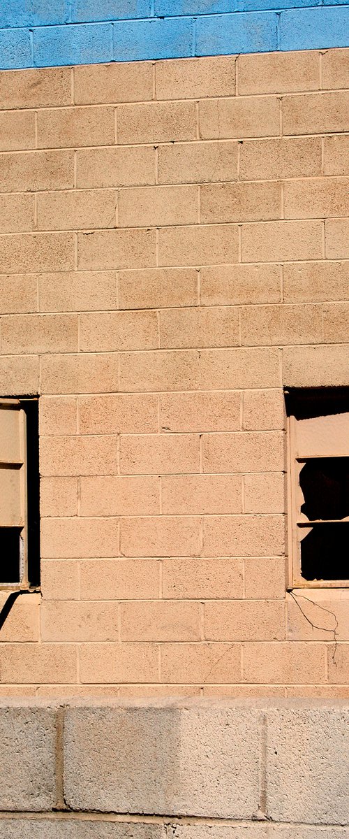 BROKEN WINDOWS IN PARADISE Palm Springs CA by William Dey