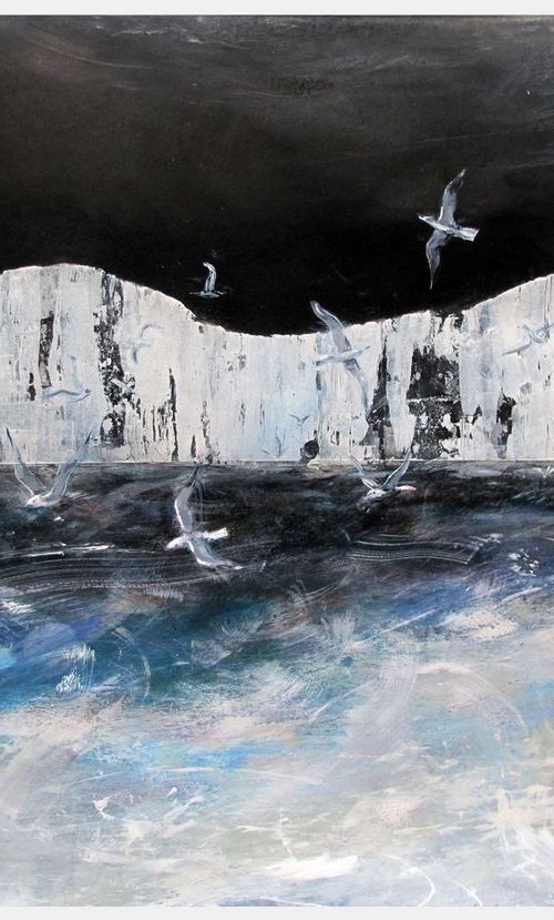 Night Gulls 2 by John Sharp