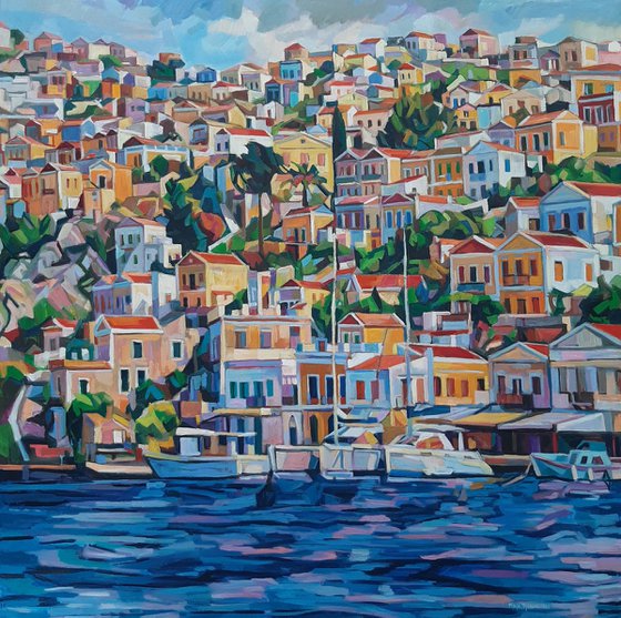 The city of Symi, 2022