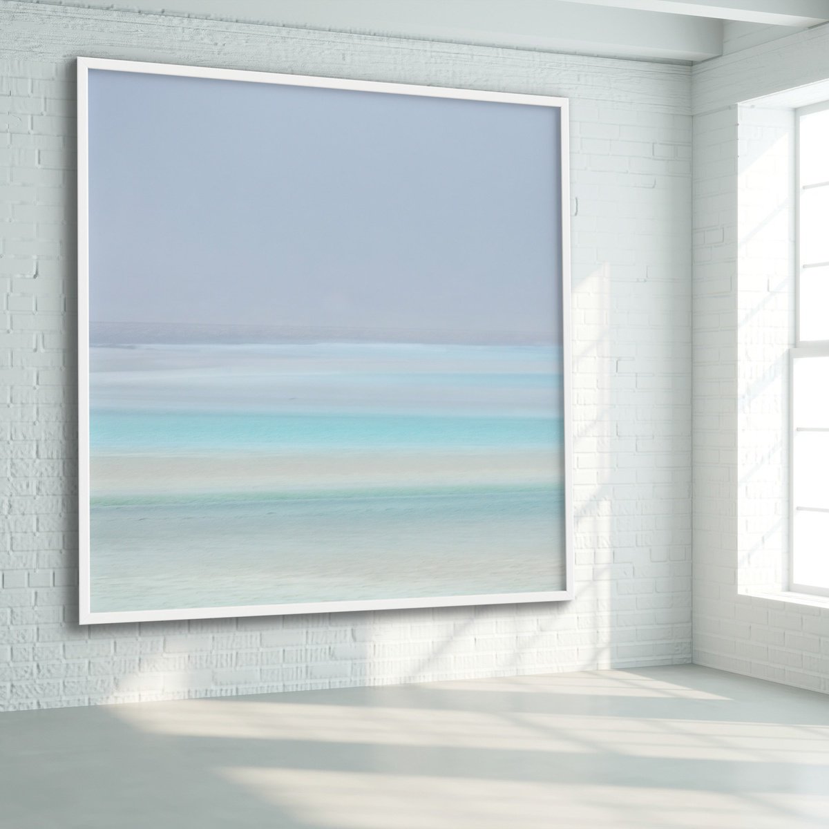 Abstract Landscape Photograph By Lynne Douglas, 60 X 60", No Need For More......, Original Artwork