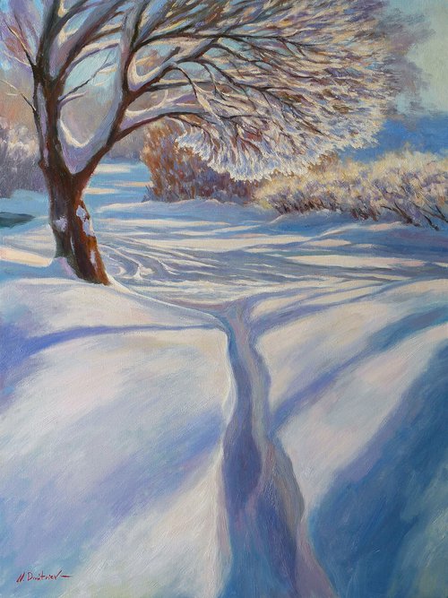 Sunny Lace Of Winter by Nikolay Dmitriev