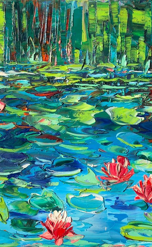 Cache of water lilies by Svitlana Andriichenko