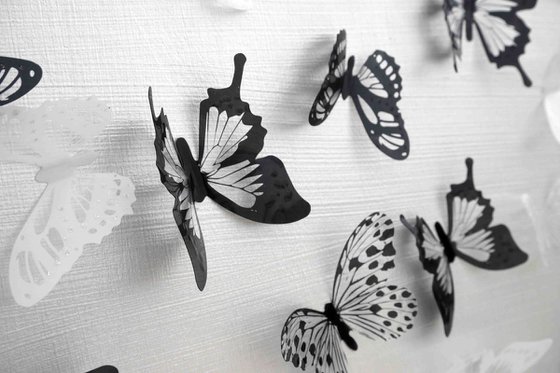 Wall Sculpture Butterfly Park