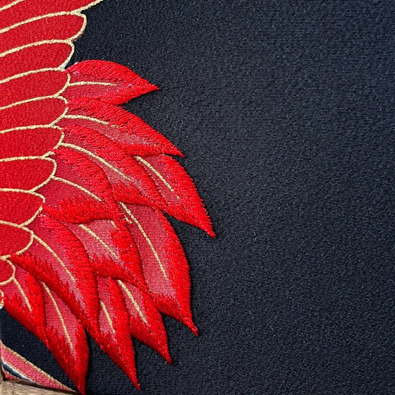 Cranes through Generations (Kimono)