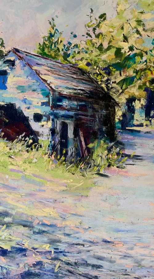 Barn in High Summer by Andrew Moodie