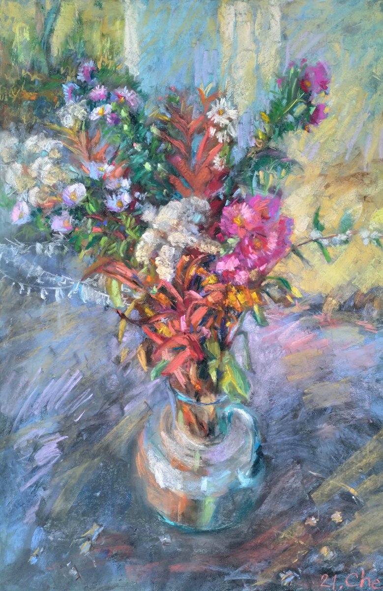 October bouquet by Liudmyla Chemodanova