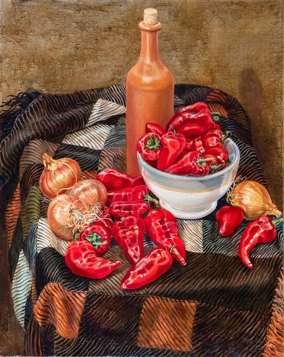 Peppers and Onions
