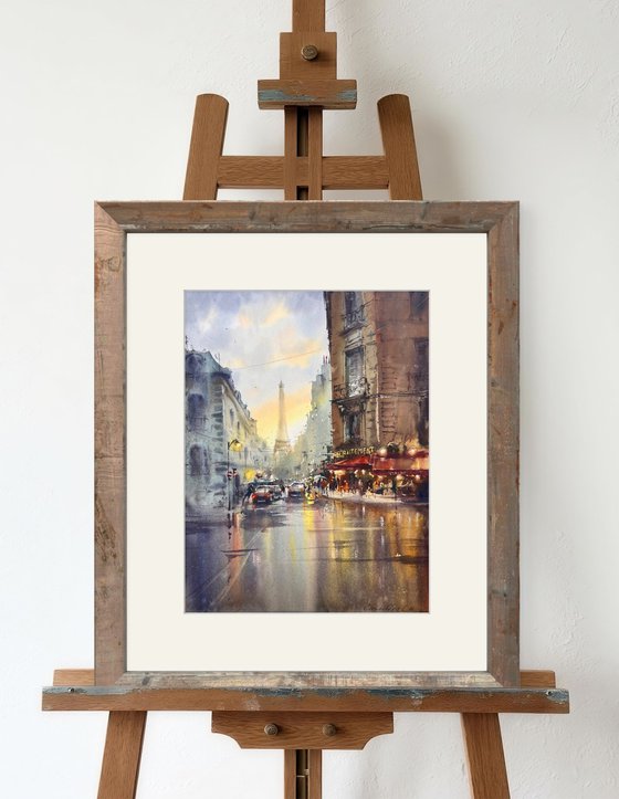 Paris in Golden Rain