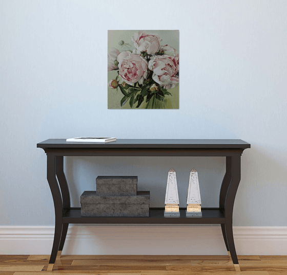 Bouquet of peonies