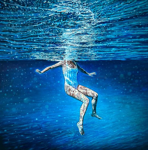 “BE WATER” by Daria Dudochnykova