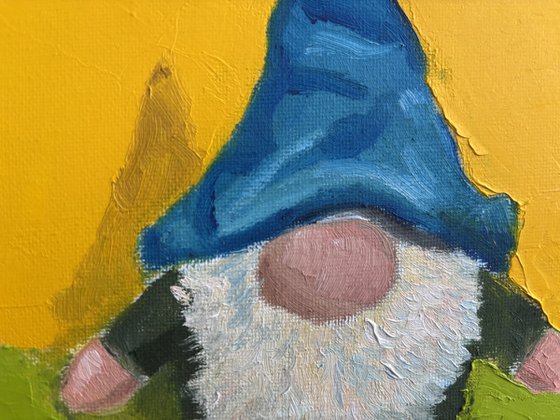 Stuffed toy gnome