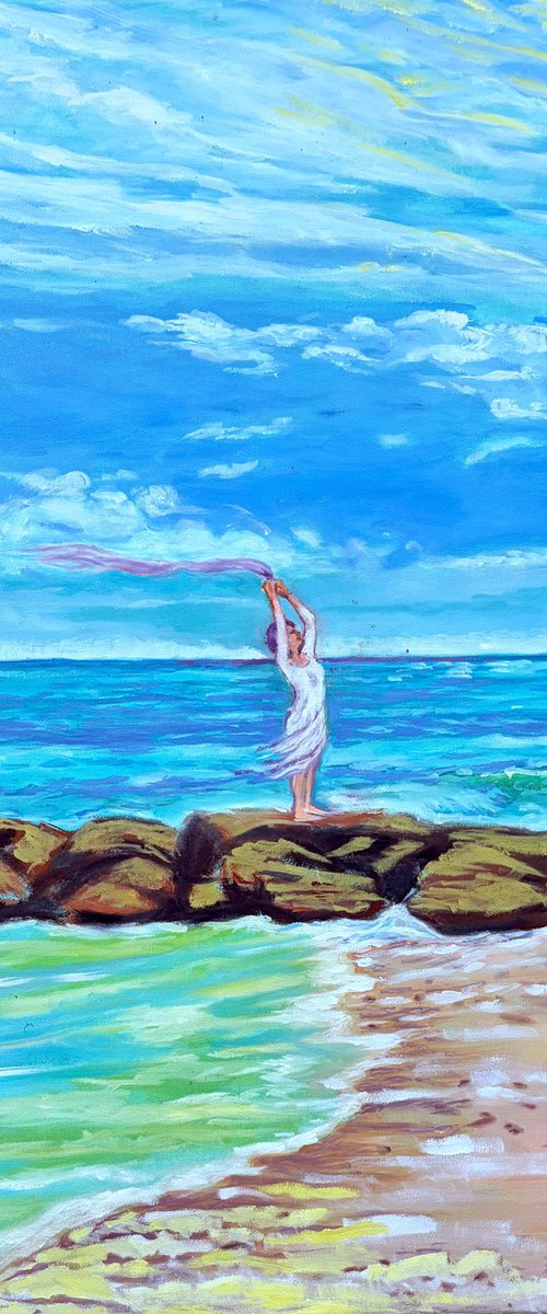Namaste by Susan Stewart