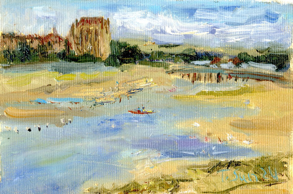 River Adur. Shoreham-By-Sea. By Tanya Sun, 8 X 6, Artwork For Sale On Artfinder