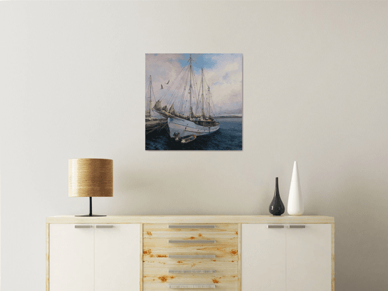 Where the sails rest