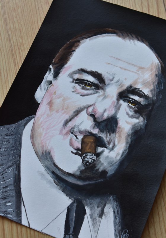 Portrait of Tony Soprano