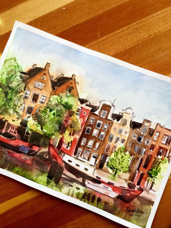 Summer in Amsterdam, Netherlands