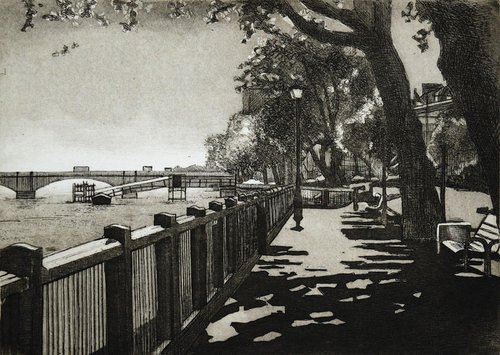 Putney Embankment by Isabel Hutchison