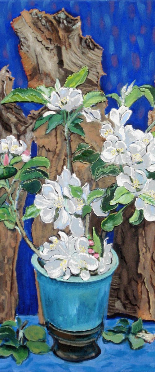 Apple Blossom and Timber by Richard Gibson