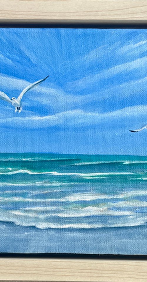 Original 8 X 10 Free as a Bird by Rosie Brown