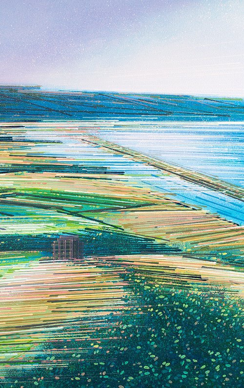 Abbotsbury Hill To Portland by Marc Todd