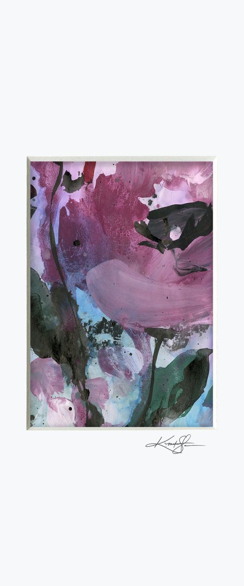 Abstract Floral 2020-23 - Flower Painting by Kathy Morton Stanion by Kathy Morton Stanion