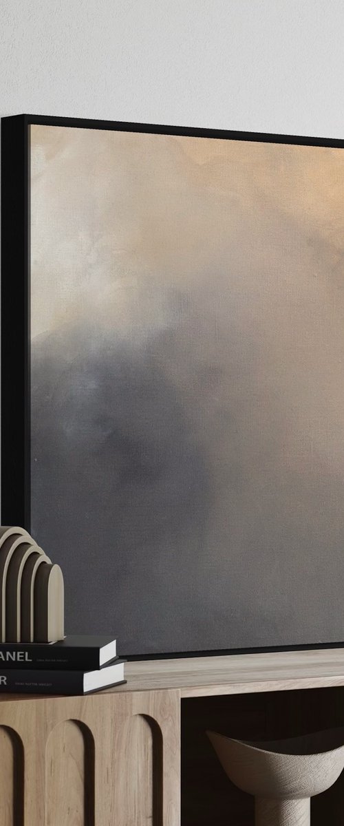 Transcend (black frame) by Gabriela Azar Schreiner