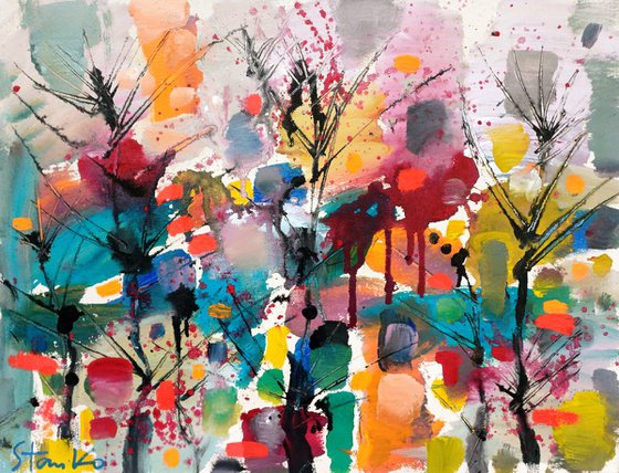 Musical abstraction-VIII