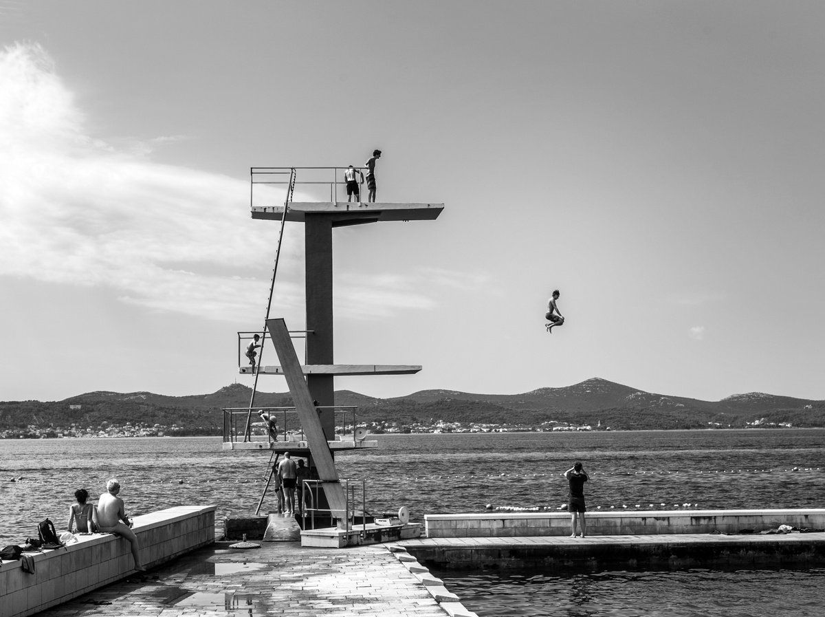 Photorealistic Portrait Photograph By Chiara Vignudelli, 16 X 12, Leap Into Summer - Croatia, Original Artwork