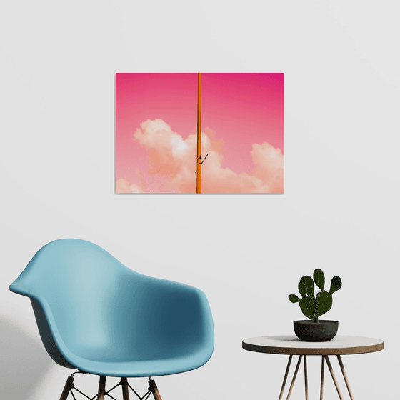 The Pink Half | Limited Edition Fine Art Print 1 of 10 | 60 x 40 cm