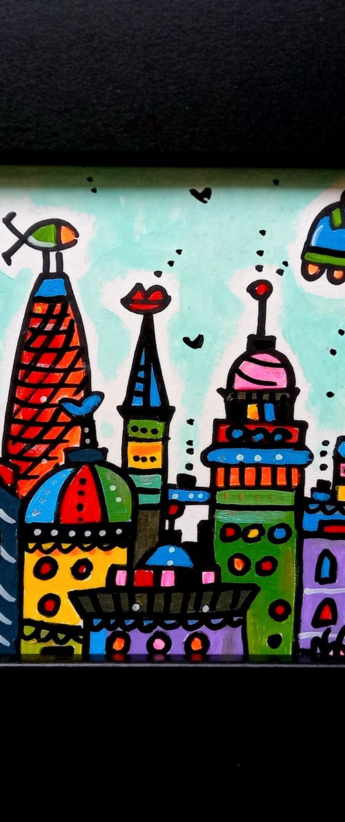 Vibrant Pararllel London by Maria Luisa  Azzini