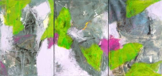 Distance between dreams - 3x(50x70x2) cm