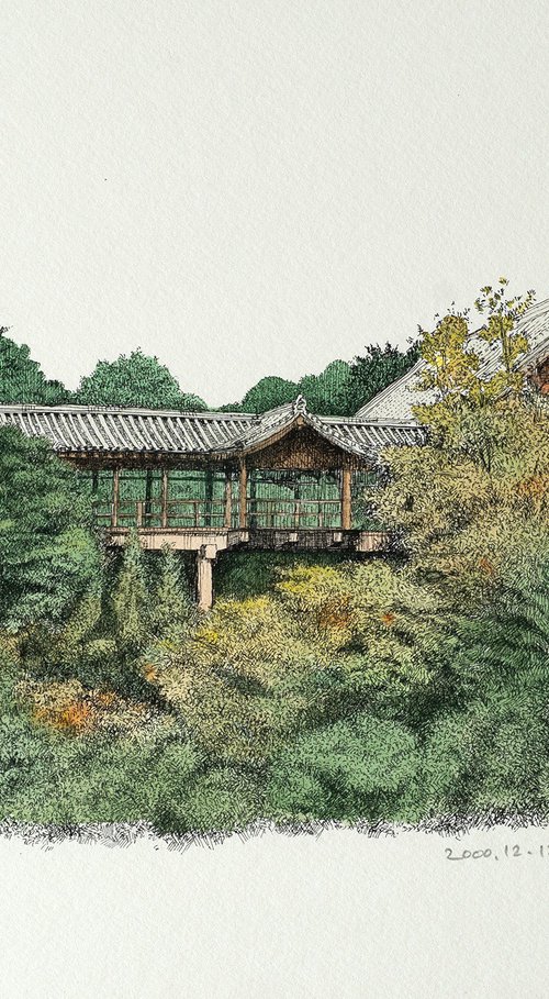 Tsutenkyo Bridge at Tofukuji Temple in Kyoto by Masato Watanabe